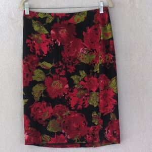 Talbots Womens Rose Office Pencil Skirt Size 4‎
